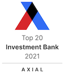 AXIAL Top 20 Investment Bank 2021