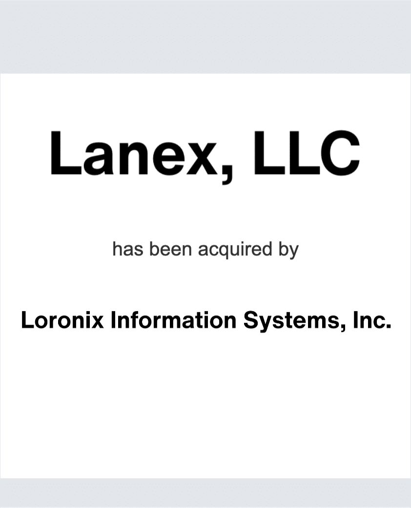 Lanex - Loronix tombstone