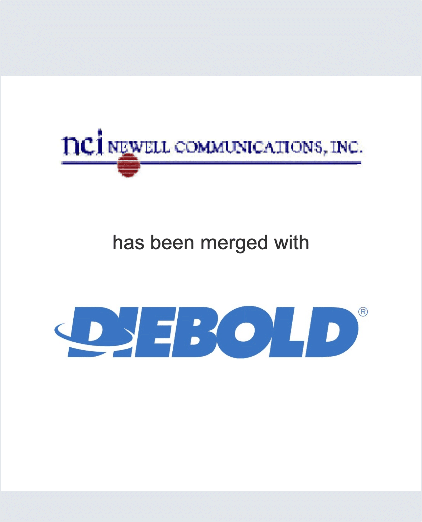 Newell Comm - Diebold tombstone
