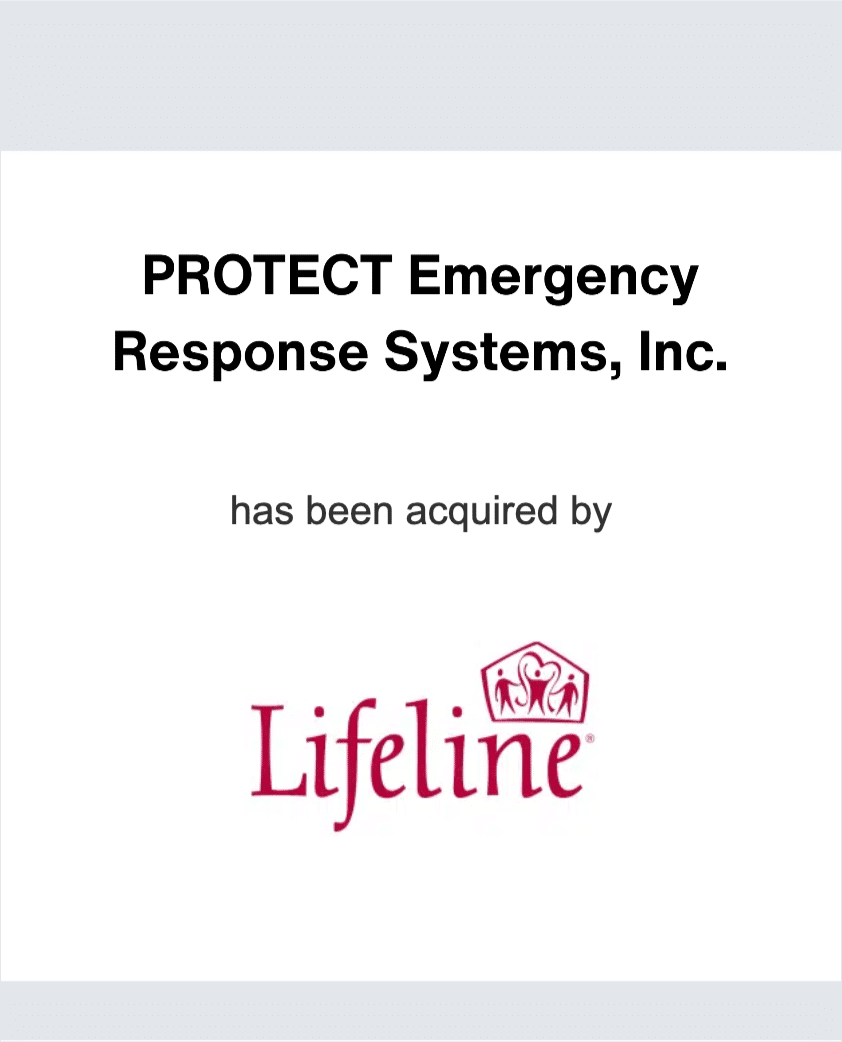PROTECT Emergency Response Systems - Lifeline