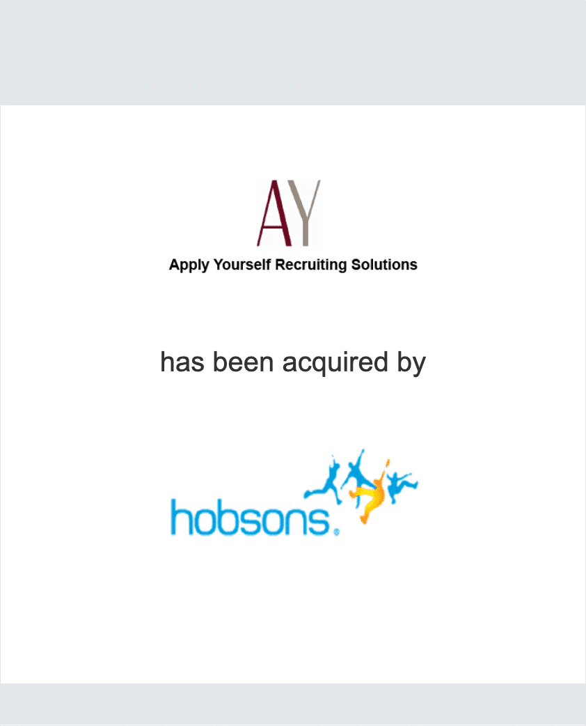 Apply Yourself Recruiting - Hobsons