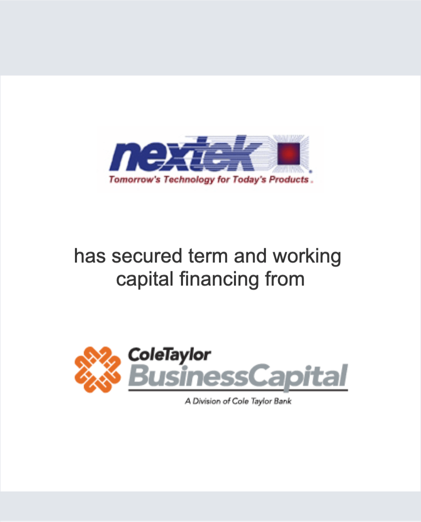 Nextek - Cole Taylor