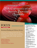 FOCUS U.S. Communications Service Provider Quarterly