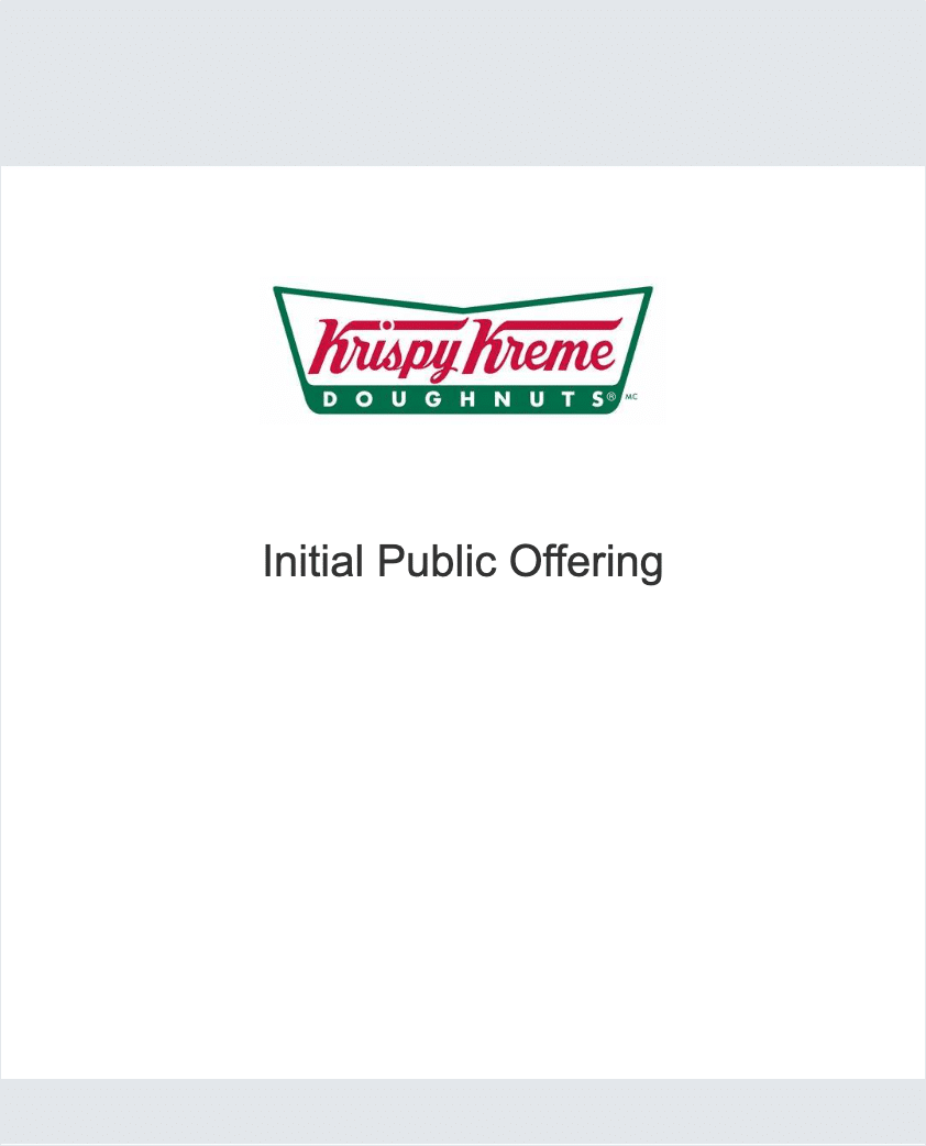 Krispy Kreme tombstone