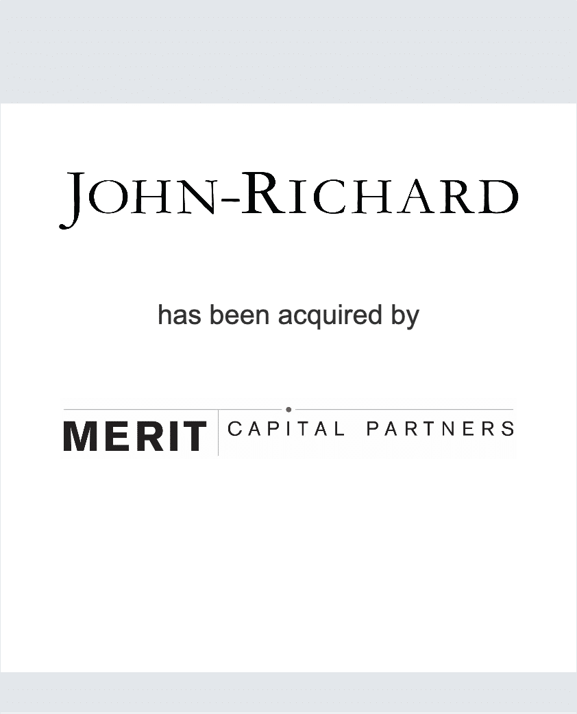 John-Richard - Merit Capital Partners (pre-FOCUS) tombstone