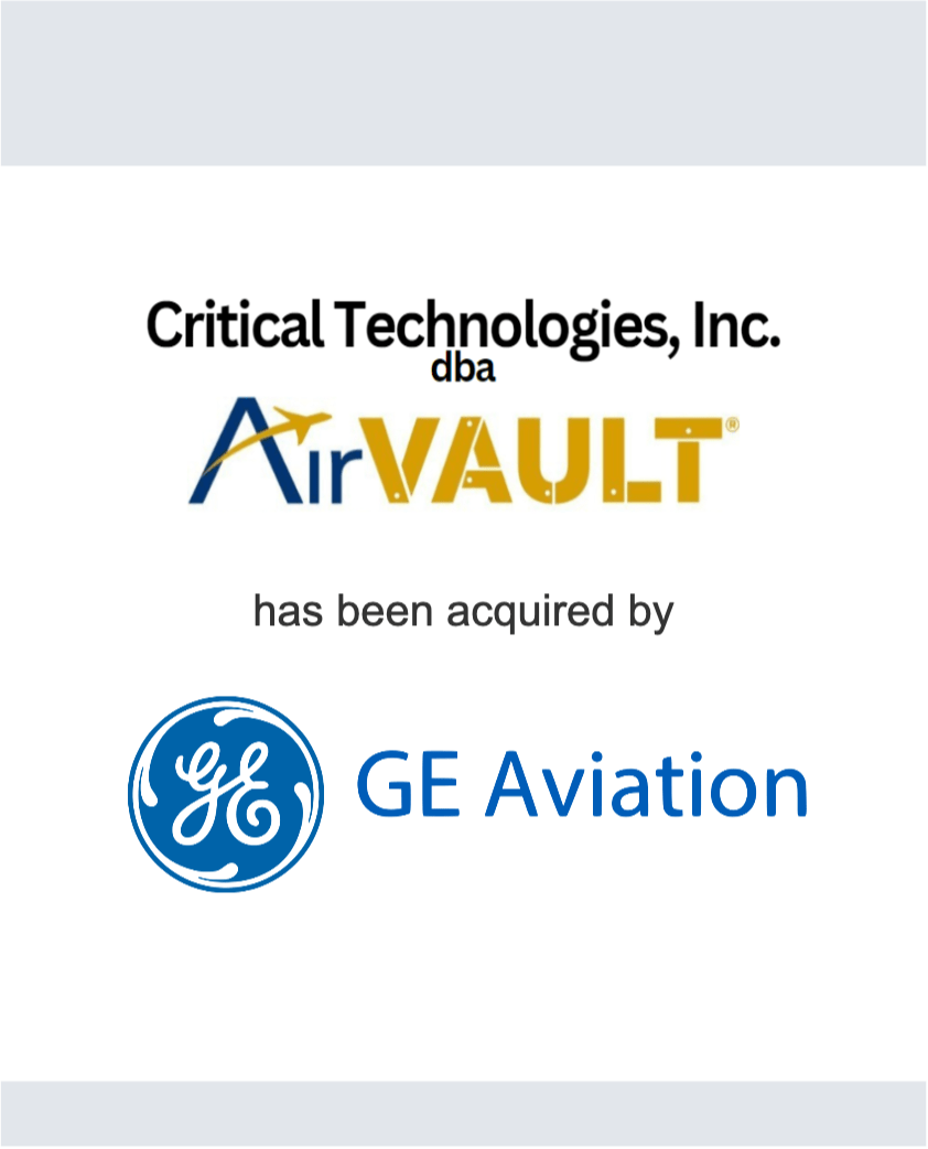 AirVault - GE Aviation tombstone