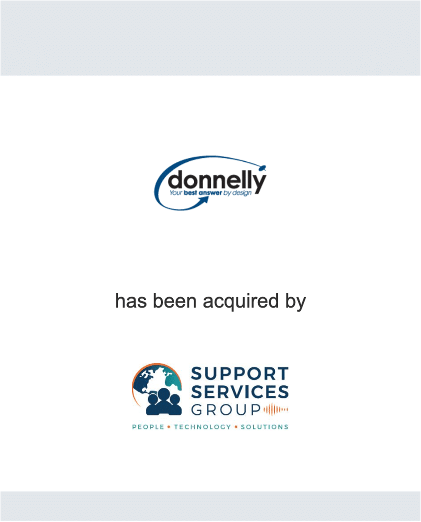 Donnelly Communications - Support Services Group