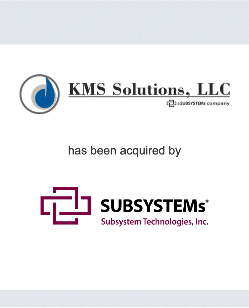 KMS Solutions - Subsystem Technologies