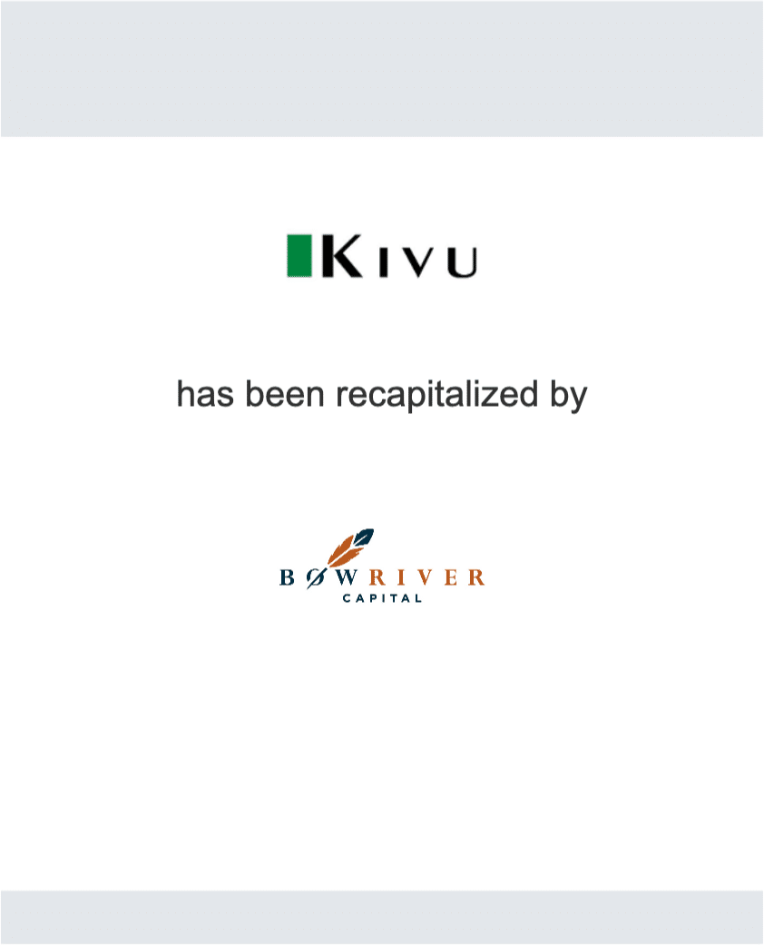 Kivu Consulting - BowRiver Capital Partners