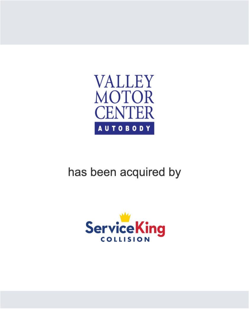 Valley Motor Center - Service King tombstone