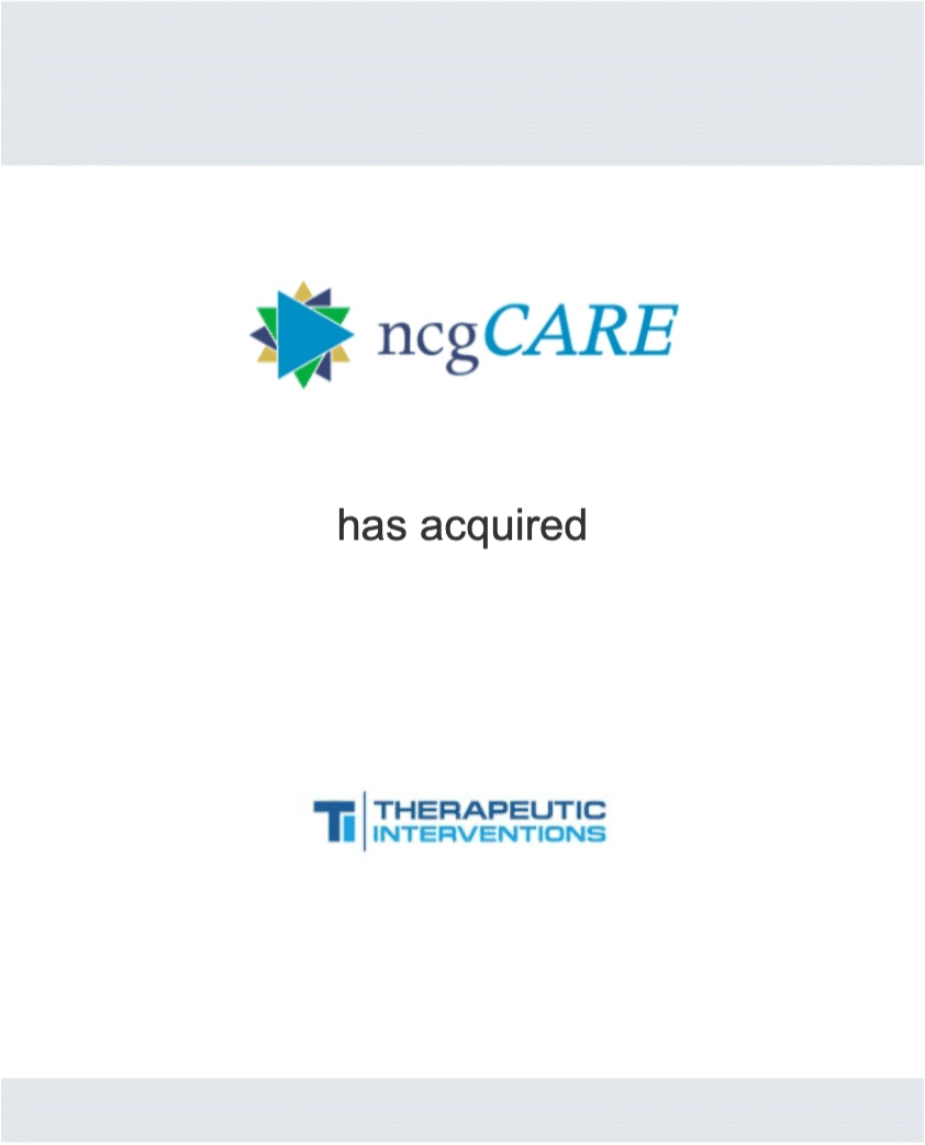 ncgCARE - Therapeutic Interventions