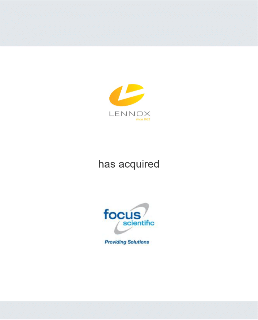 Lennox - Focus Scientific tombstone