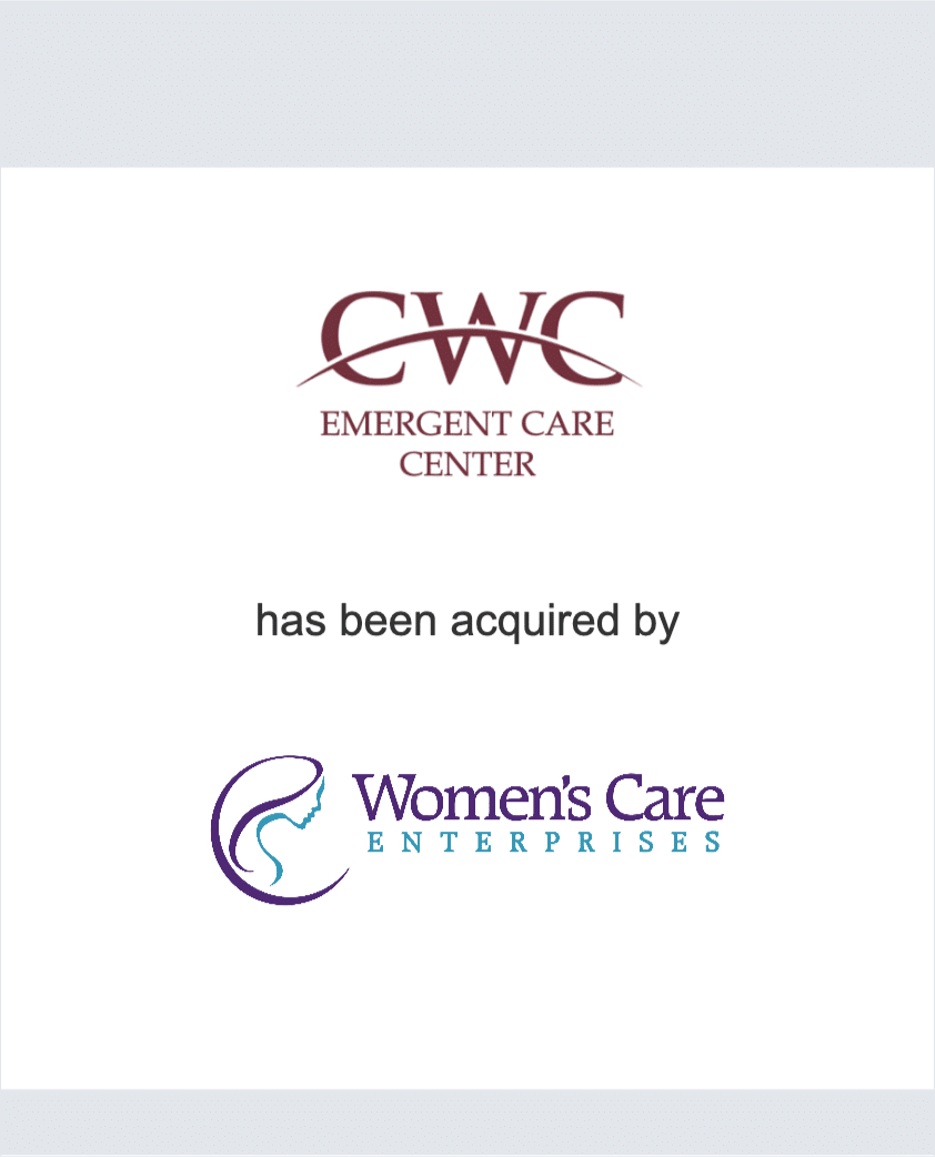 CWC Emergent Care tombstone