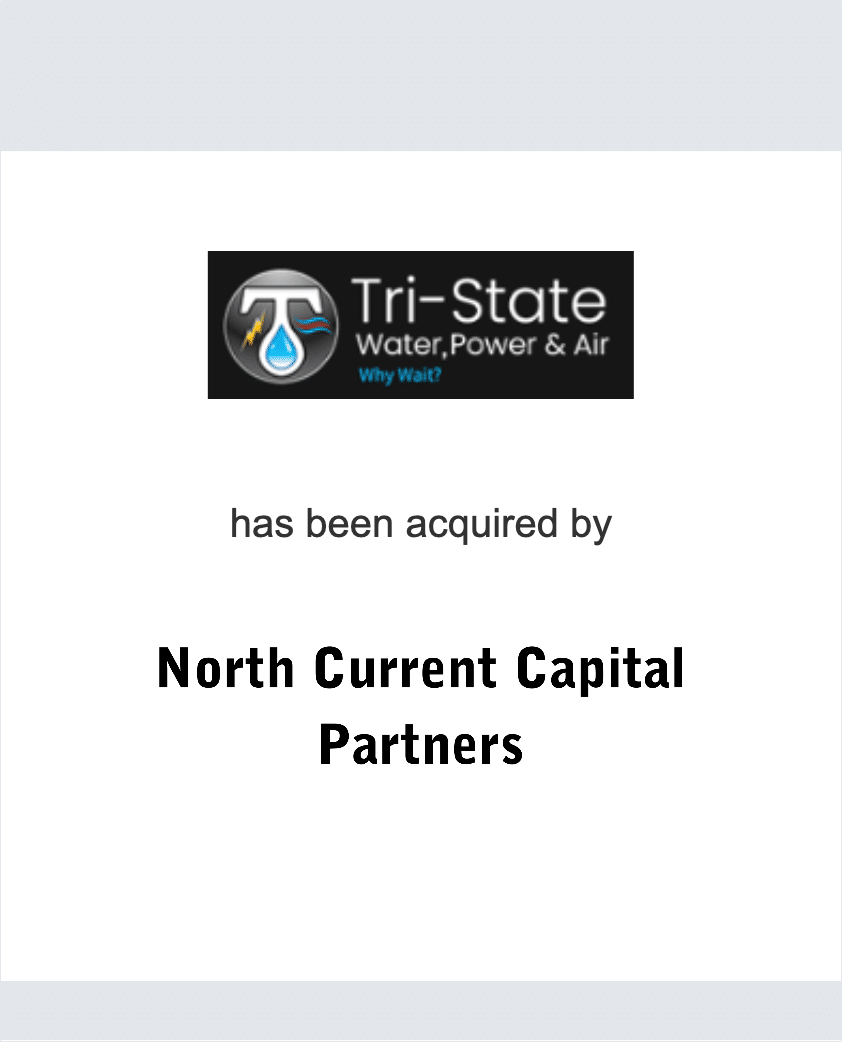 Tri-State - North Current Capital Partners (pre-FOCUS) tombstone