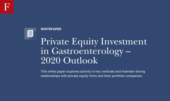 Private Equity Investment in Gastroenterology – 2020 Outlook whitepaper