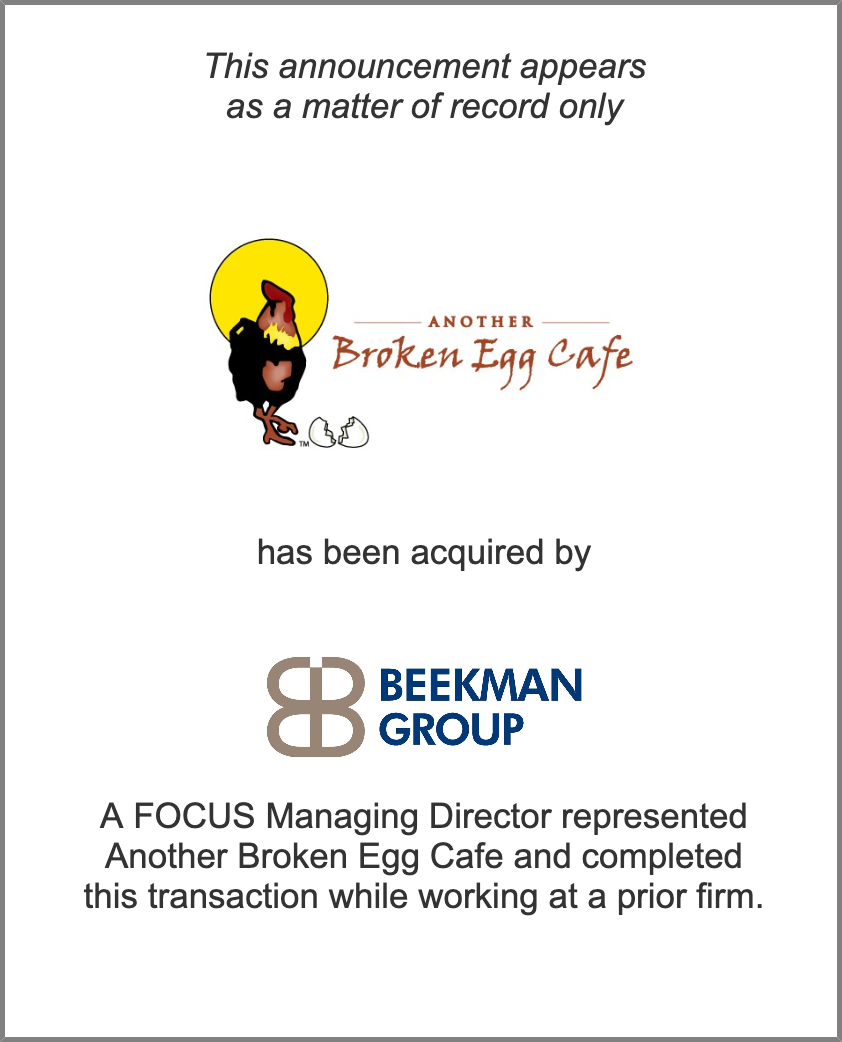 Beekman buys majority stake in Another Broken Egg