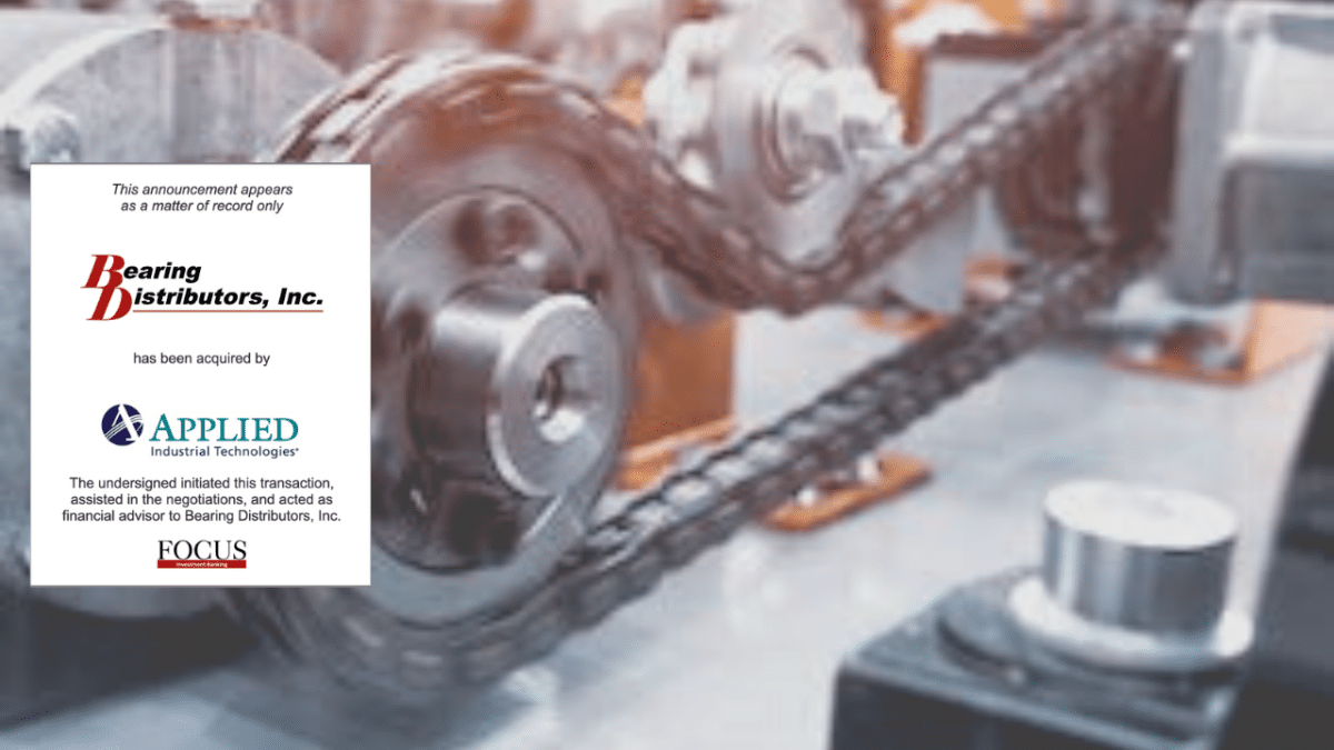 Bearing Distributors, Inc. Case Study FOCUS