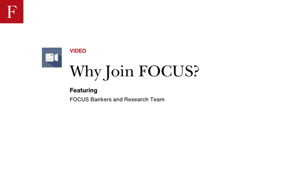 Why join FOCUS video