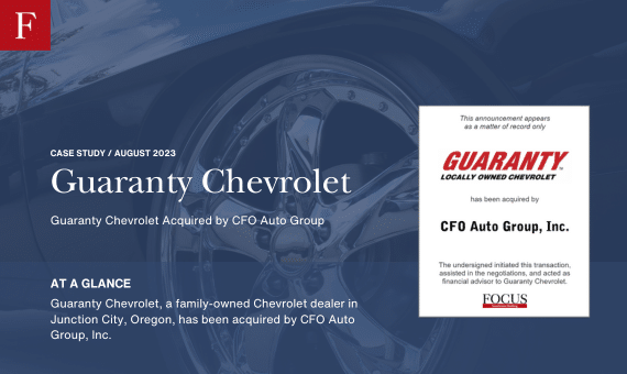 Guaranty Chevy case study