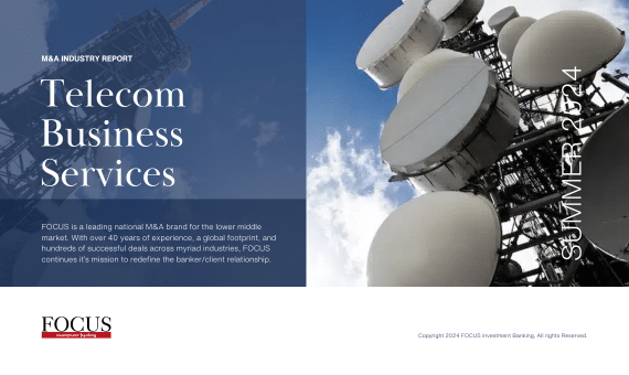 Telecom Business Services M&A Industry Report Cover| Satellite