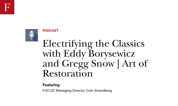 podcast cover Electrifying the Classics with Eddy Borysewicz and Gregg Snow | Art of Restoration