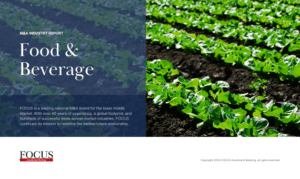 Food & Beverage Industry Report Cover | Farm Field