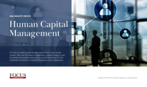 Human Capital Management M&A Industry Report Cover | Networking