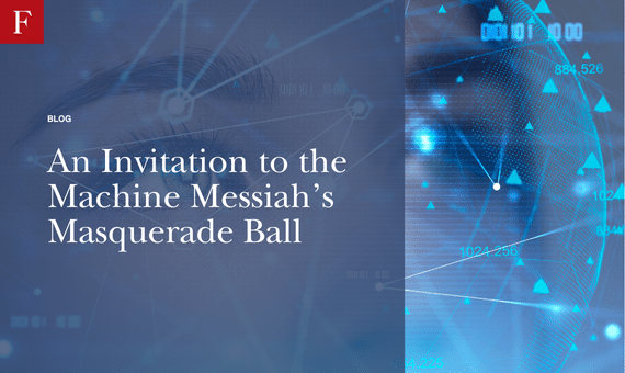 An Invitation to the Machine Messiah’s Masquerade Ball