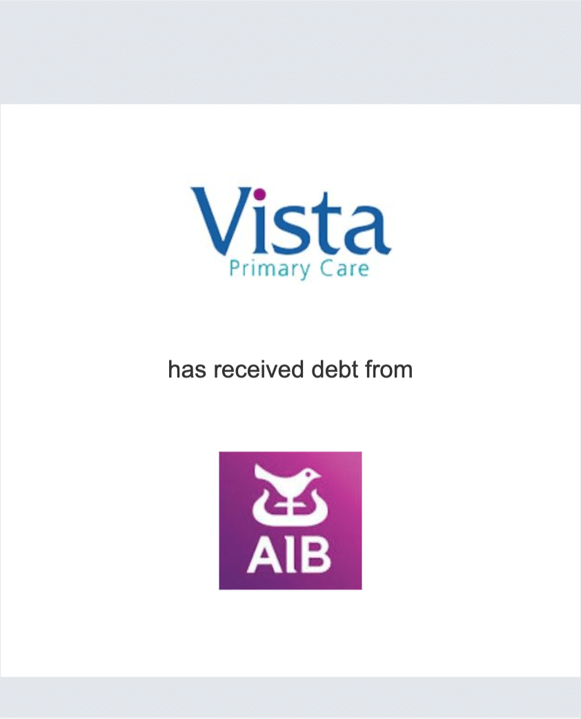 Vista Primary Care tombstone