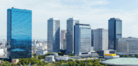 Buildings outside