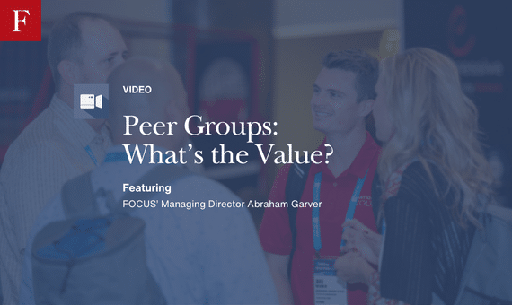 Peer Groups What’s the Value