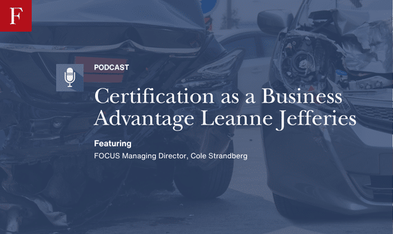 Certification as a Business Advantage Leanne Jefferies