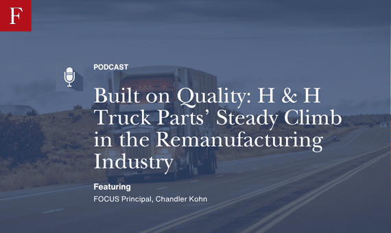 Built on Quality H & H Truck Parts’ Steady Climb in the Remanufacturing Industry