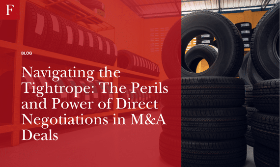 Navigating the tightrope The perils and power of direct negotiations in M&A deals